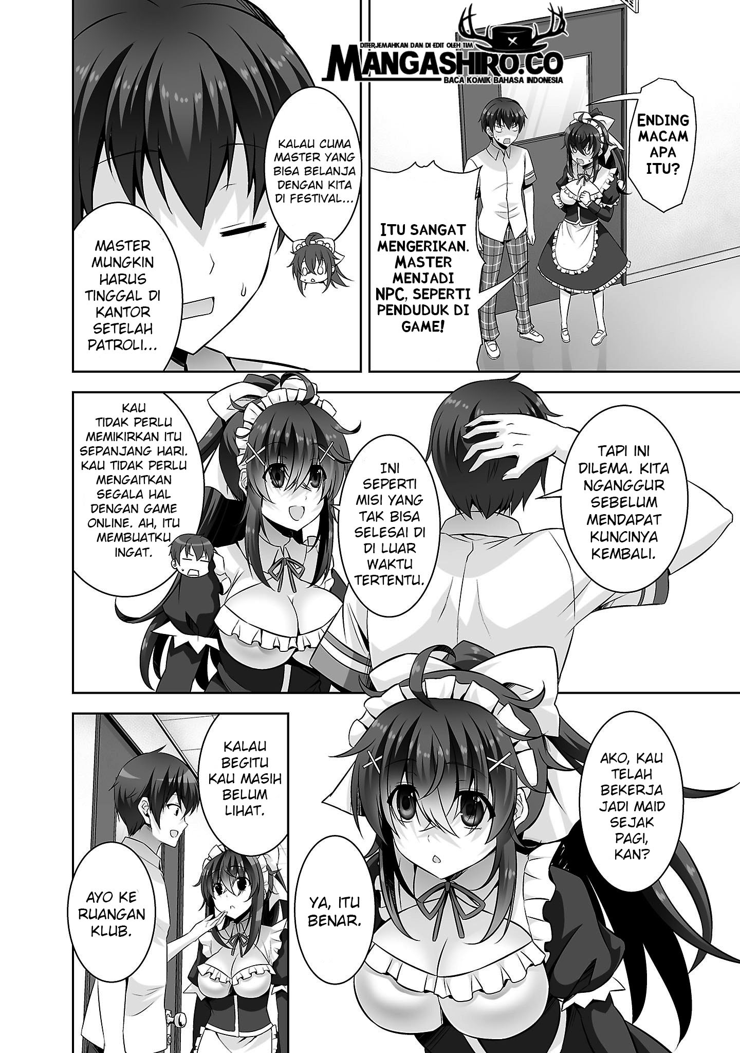 Netoge no Yome wa Onnanoko ja Nai to Omotta? Chapter 26 Bahasa Indonesia