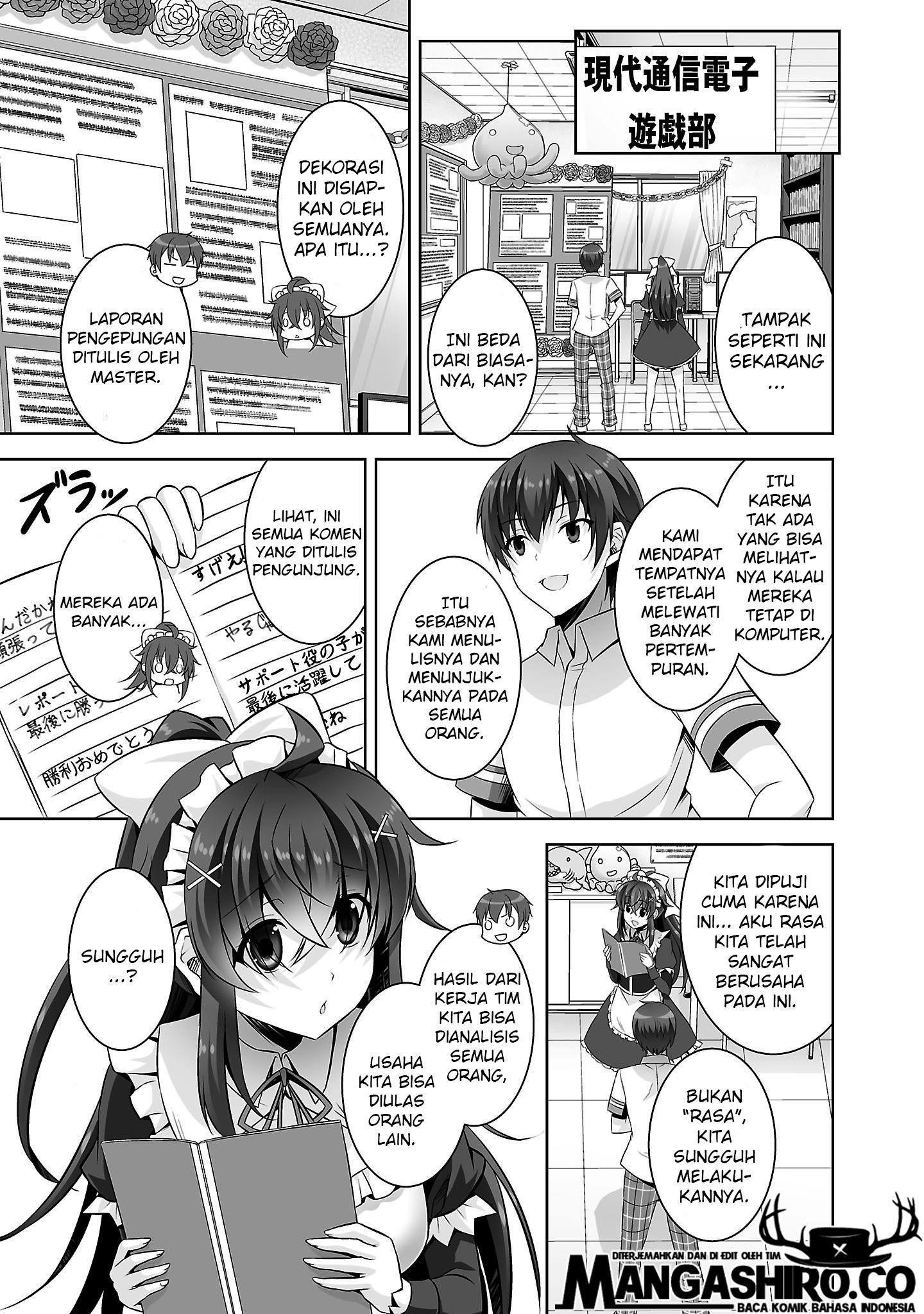 Netoge no Yome wa Onnanoko ja Nai to Omotta? Chapter 26 Bahasa Indonesia