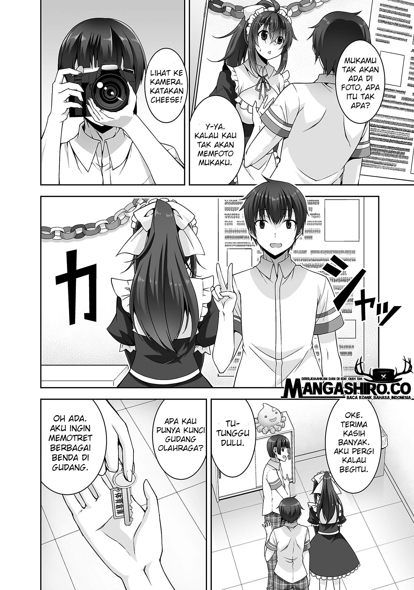 Netoge no Yome wa Onnanoko ja Nai to Omotta? Chapter 26 Bahasa Indonesia