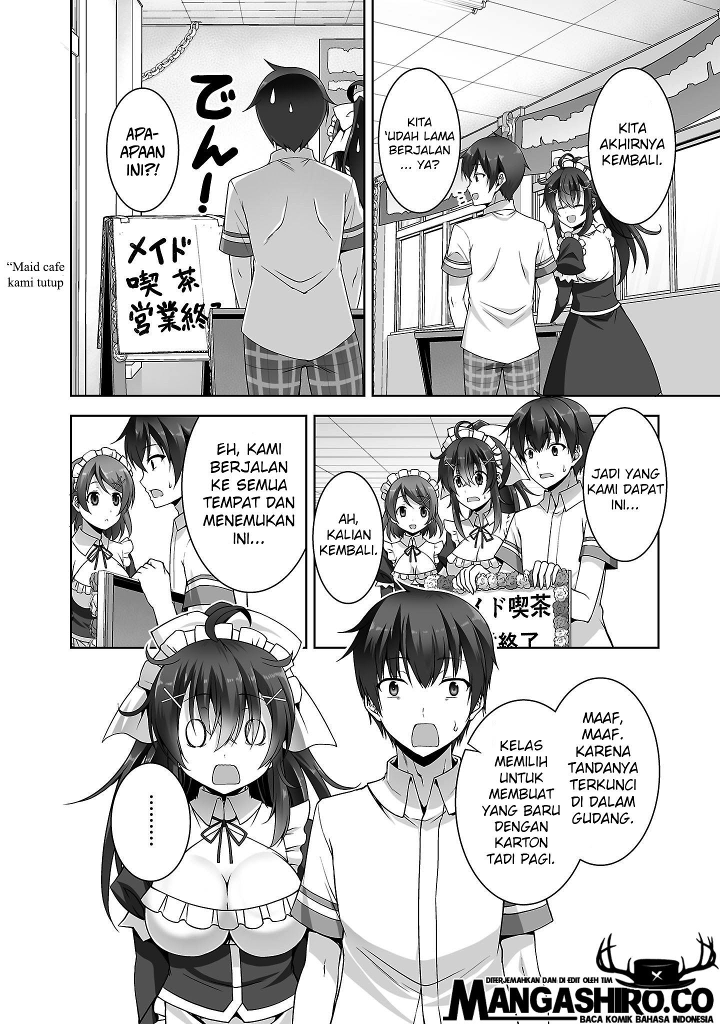Netoge no Yome wa Onnanoko ja Nai to Omotta? Chapter 26 Bahasa Indonesia