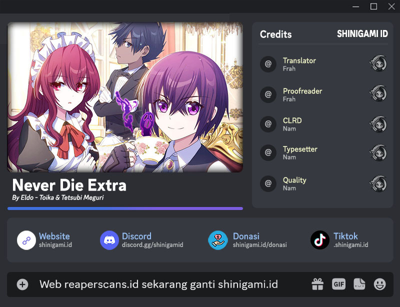 Never Die Extra Chapter 39 Bahasa Indonesia