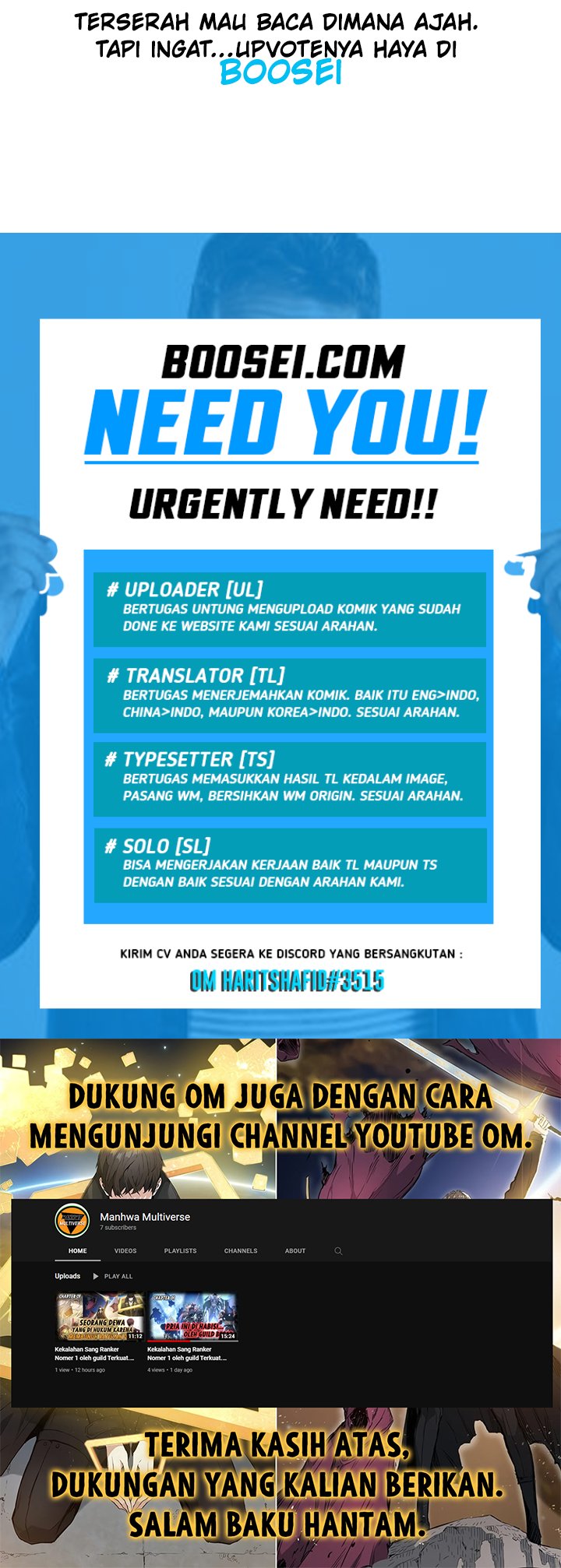 Newbie Management Chapter 22 Bahasa Indonesia