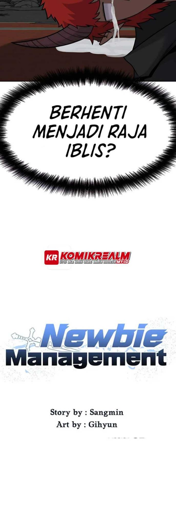 Newbie Management Chapter 34 Bahasa Indonesia