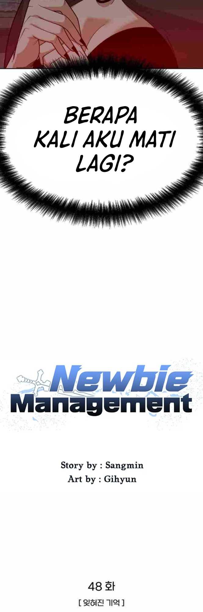 Newbie Management Chapter 48 Bahasa Indonesia