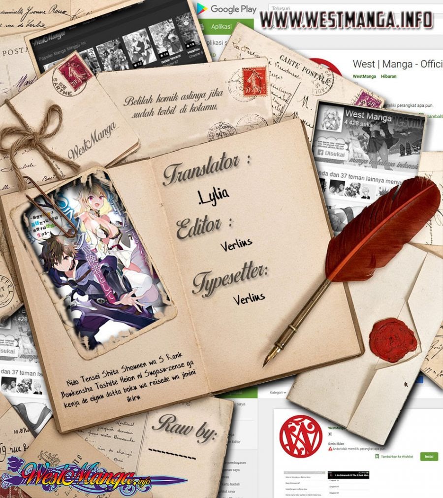 Nido Tensei Shita Shounen wa S Rank Boukensha Toshite Heion ni Sugosu Chapter 10 Bahasa Indonesia