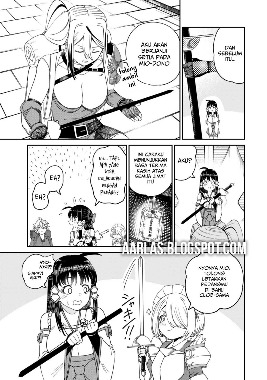 Nimotsu Mochi no Nousuji Musou Chapter 17.2 Bahasa Indonesia