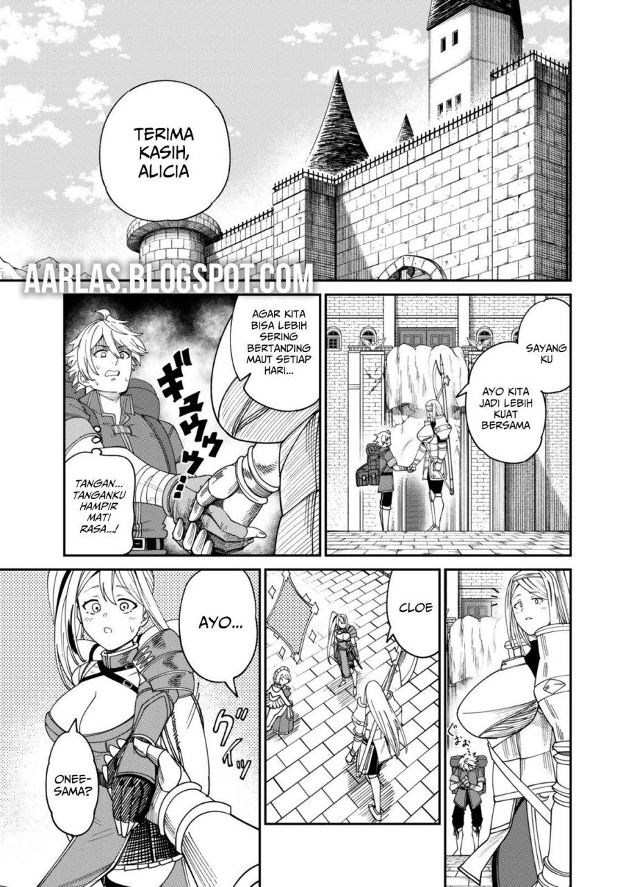 Nimotsu Mochi no Nousuji Musou Chapter 17.2 Bahasa Indonesia