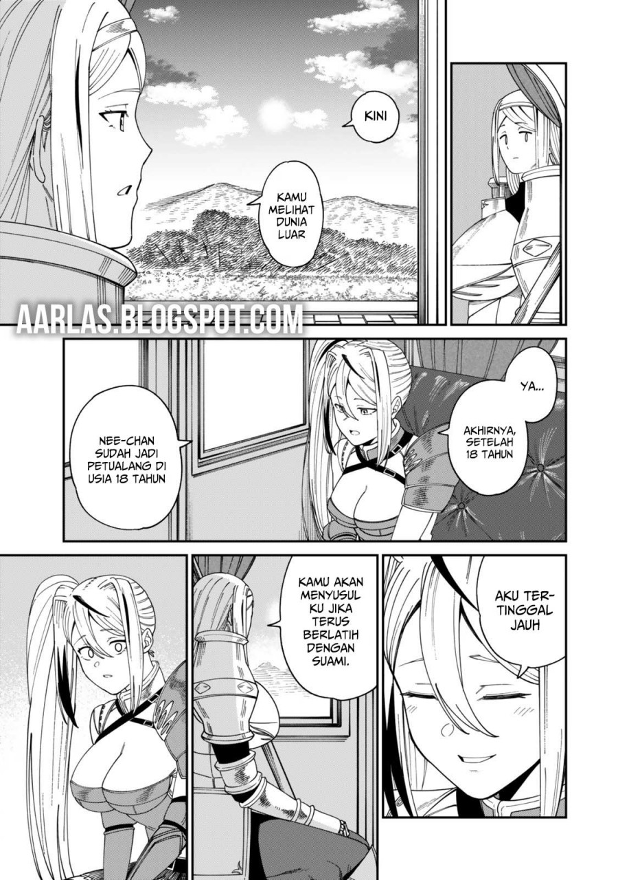 Nimotsu Mochi no Nousuji Musou Chapter 17.2 Bahasa Indonesia