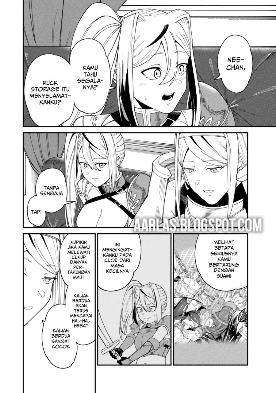 Nimotsu Mochi no Nousuji Musou Chapter 17.2 Bahasa Indonesia