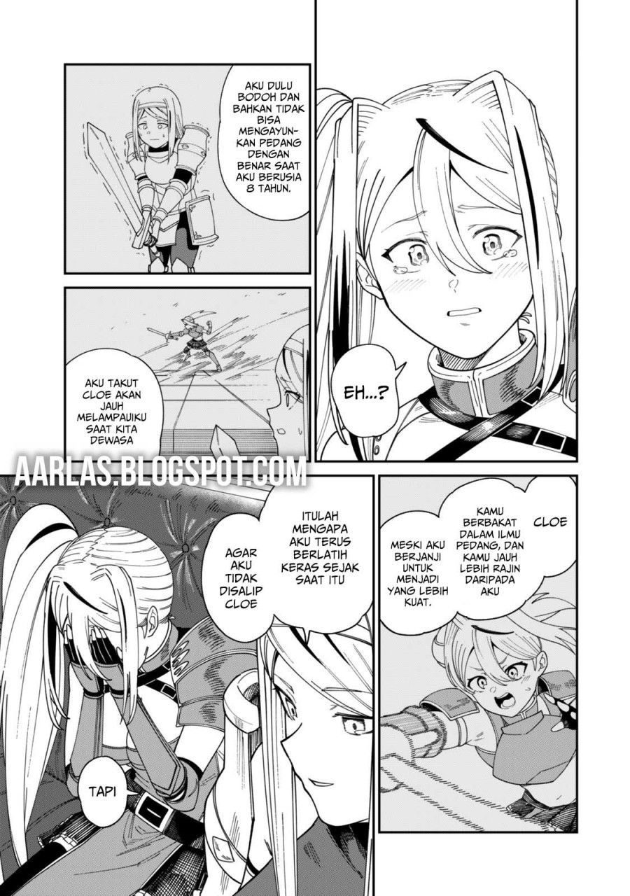 Nimotsu Mochi no Nousuji Musou Chapter 17.2 Bahasa Indonesia