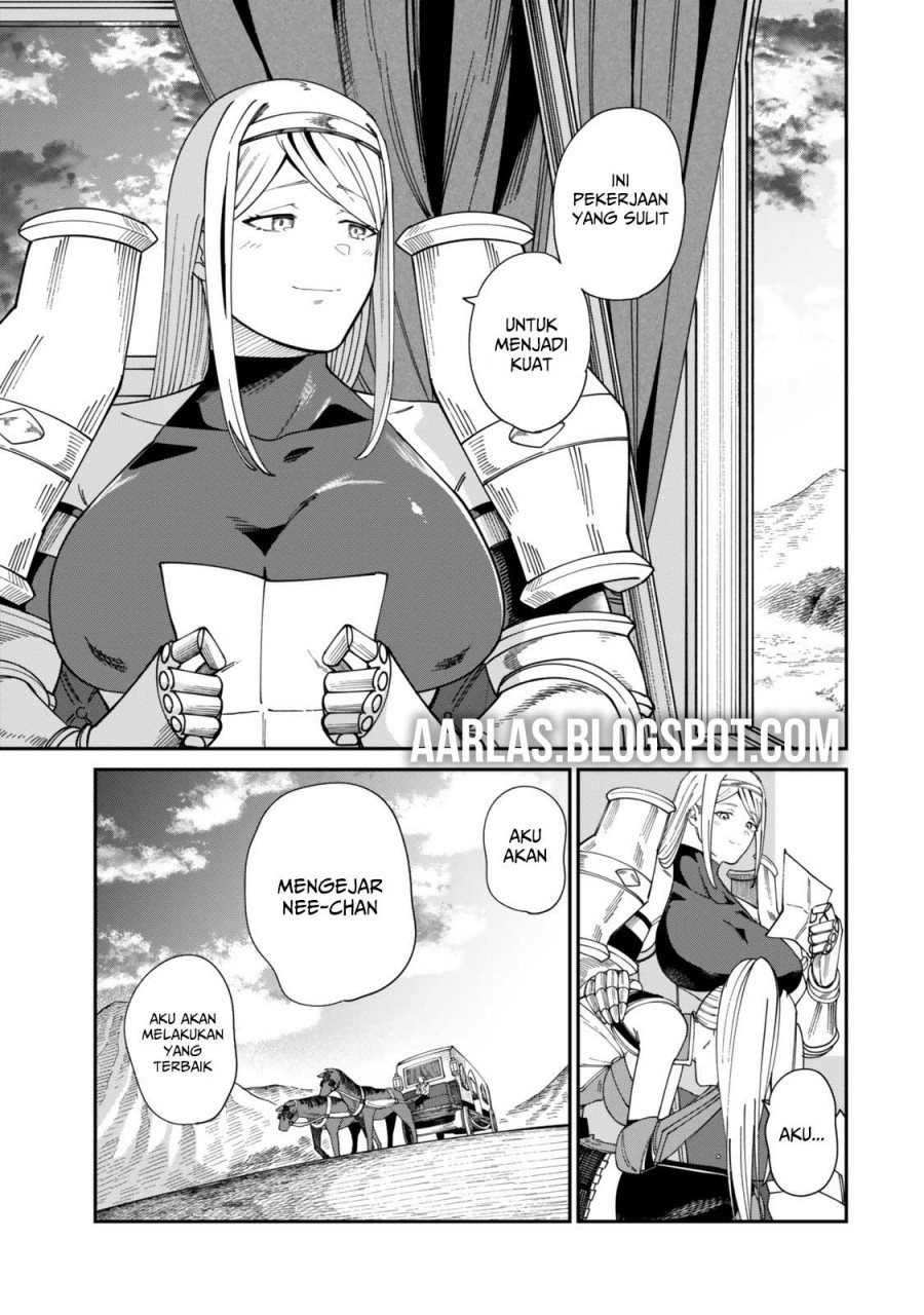 Nimotsu Mochi no Nousuji Musou Chapter 17.2 Bahasa Indonesia