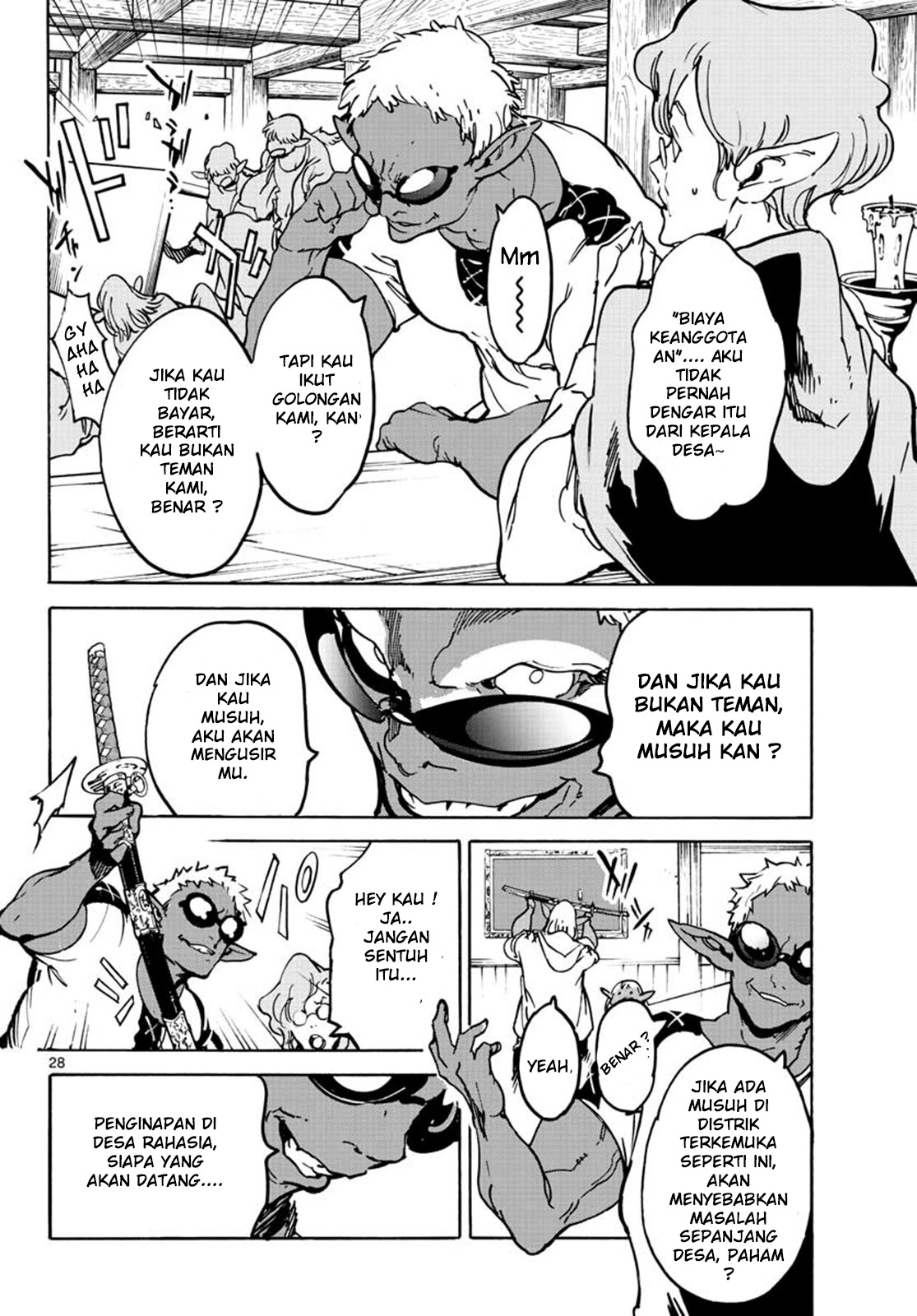 Ninkyou Tensei: Isekai no Yakuzahime chapter 7