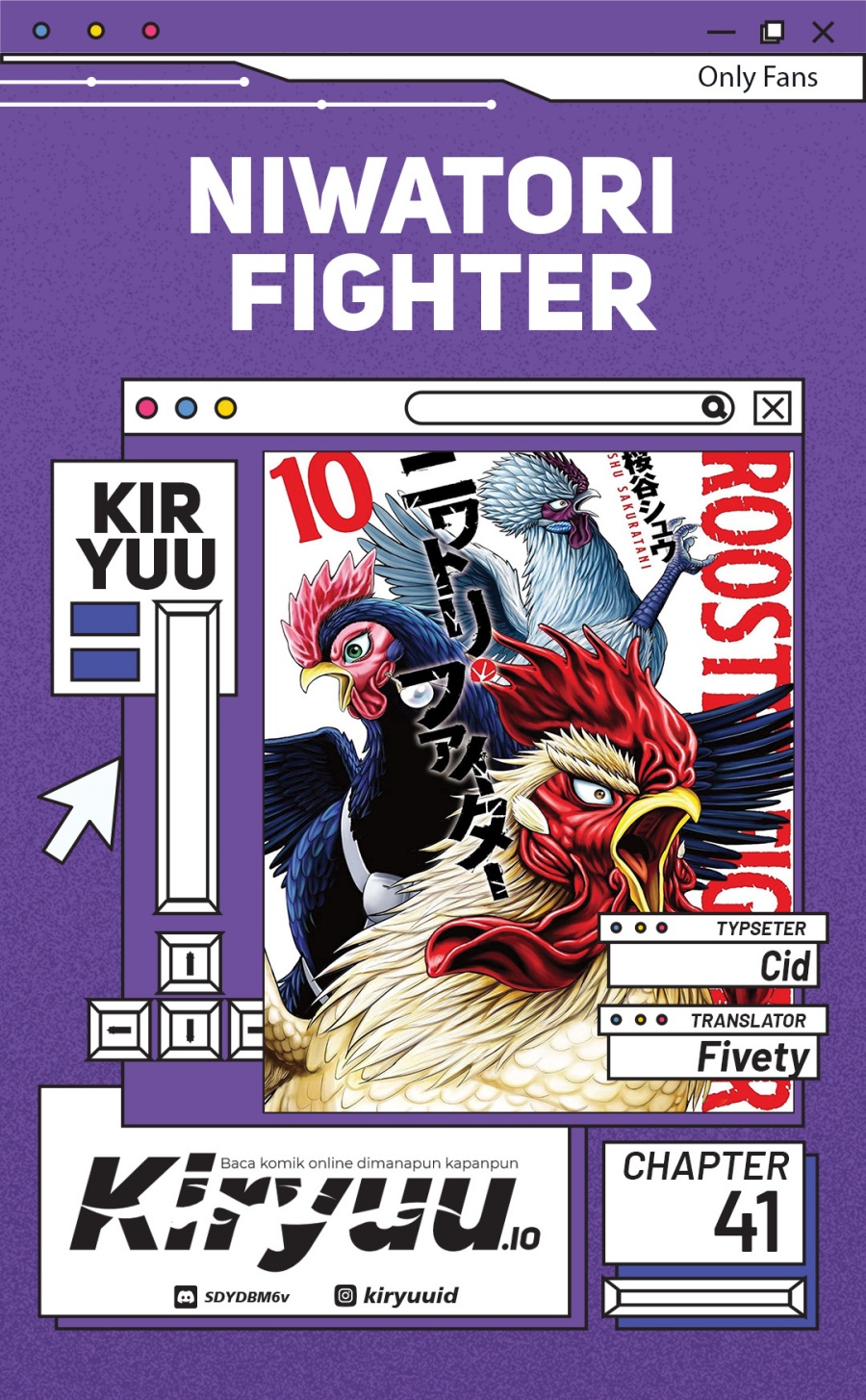 Niwatori Fighter (Rooster Fighter) Chapter 41 Bahasa Indonesia