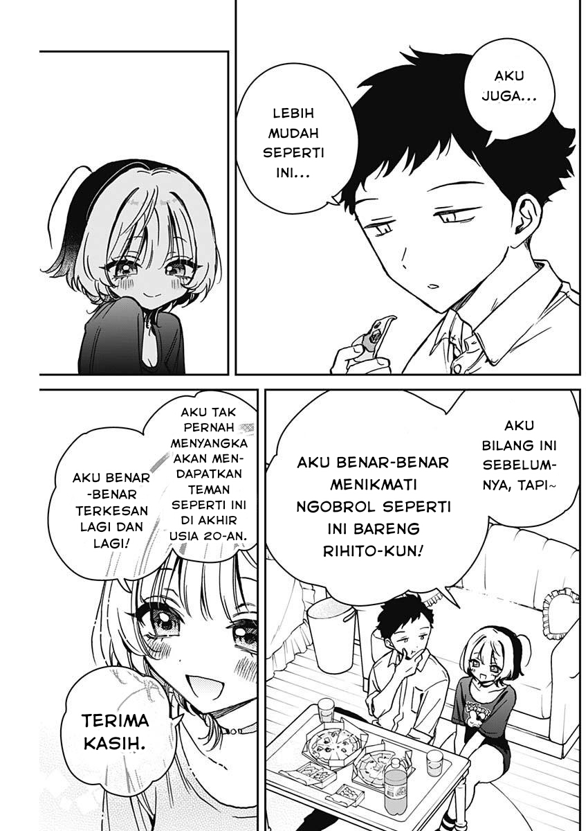 Noa-senpai wa Tomodachi Chapter 14 Bahasa Indonesia