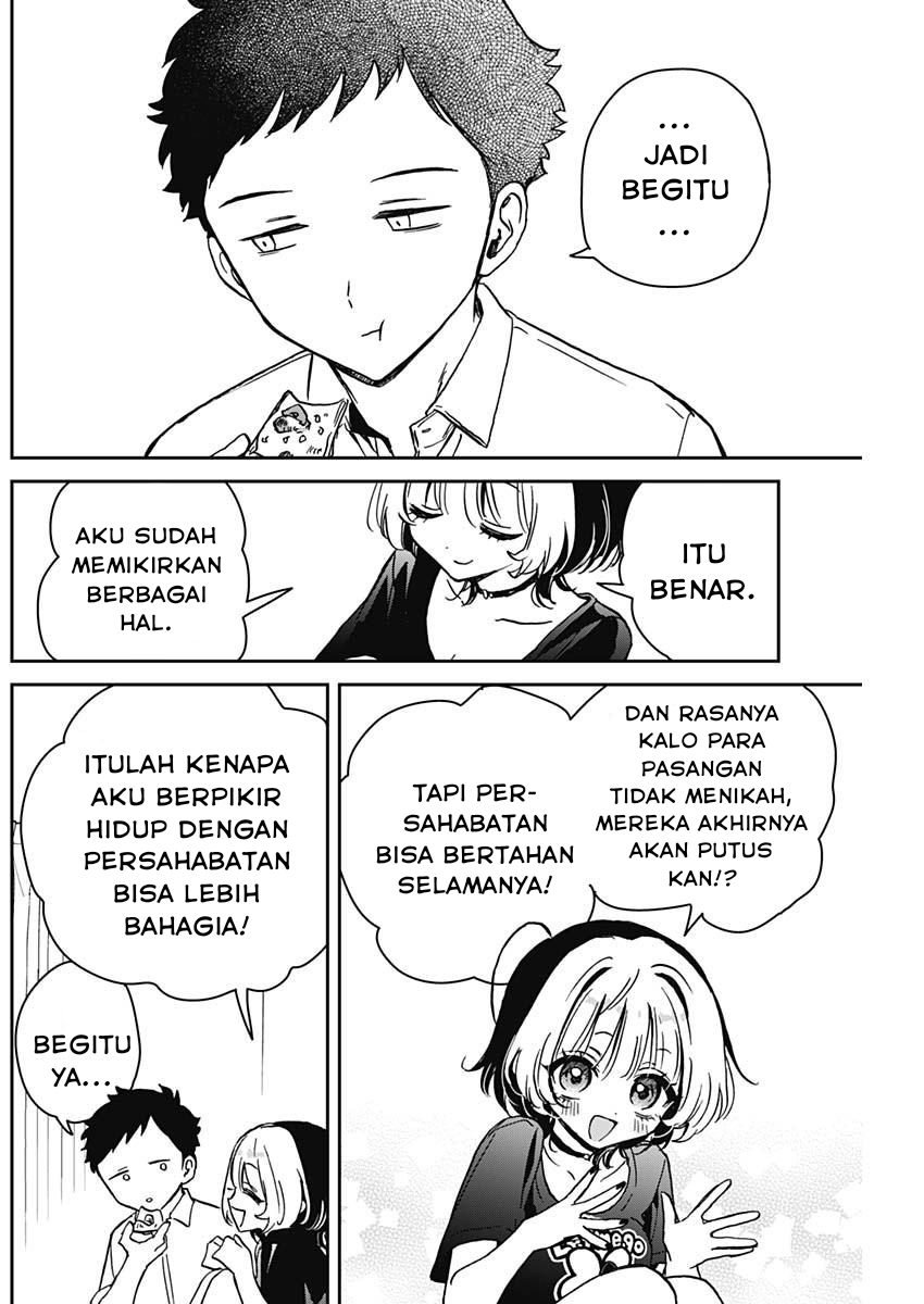Noa-senpai wa Tomodachi Chapter 14 Bahasa Indonesia