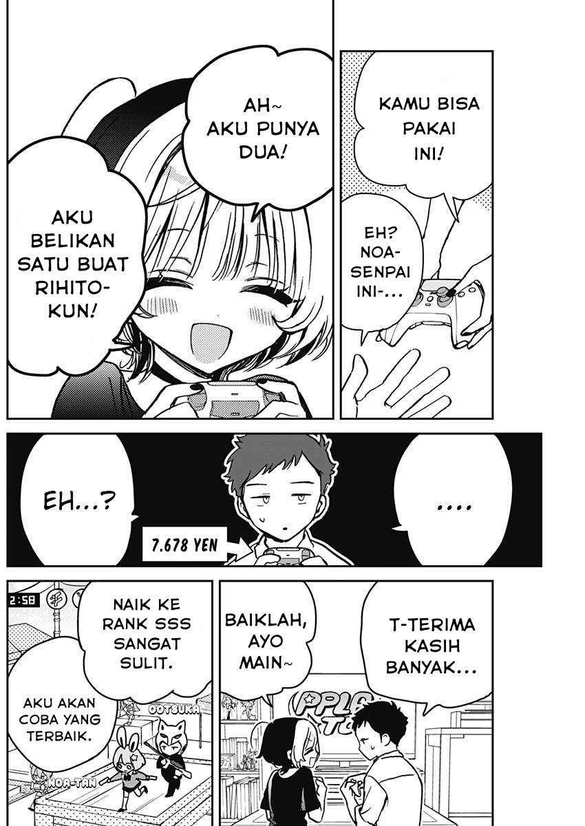 Noa-senpai wa Tomodachi Chapter 14 Bahasa Indonesia
