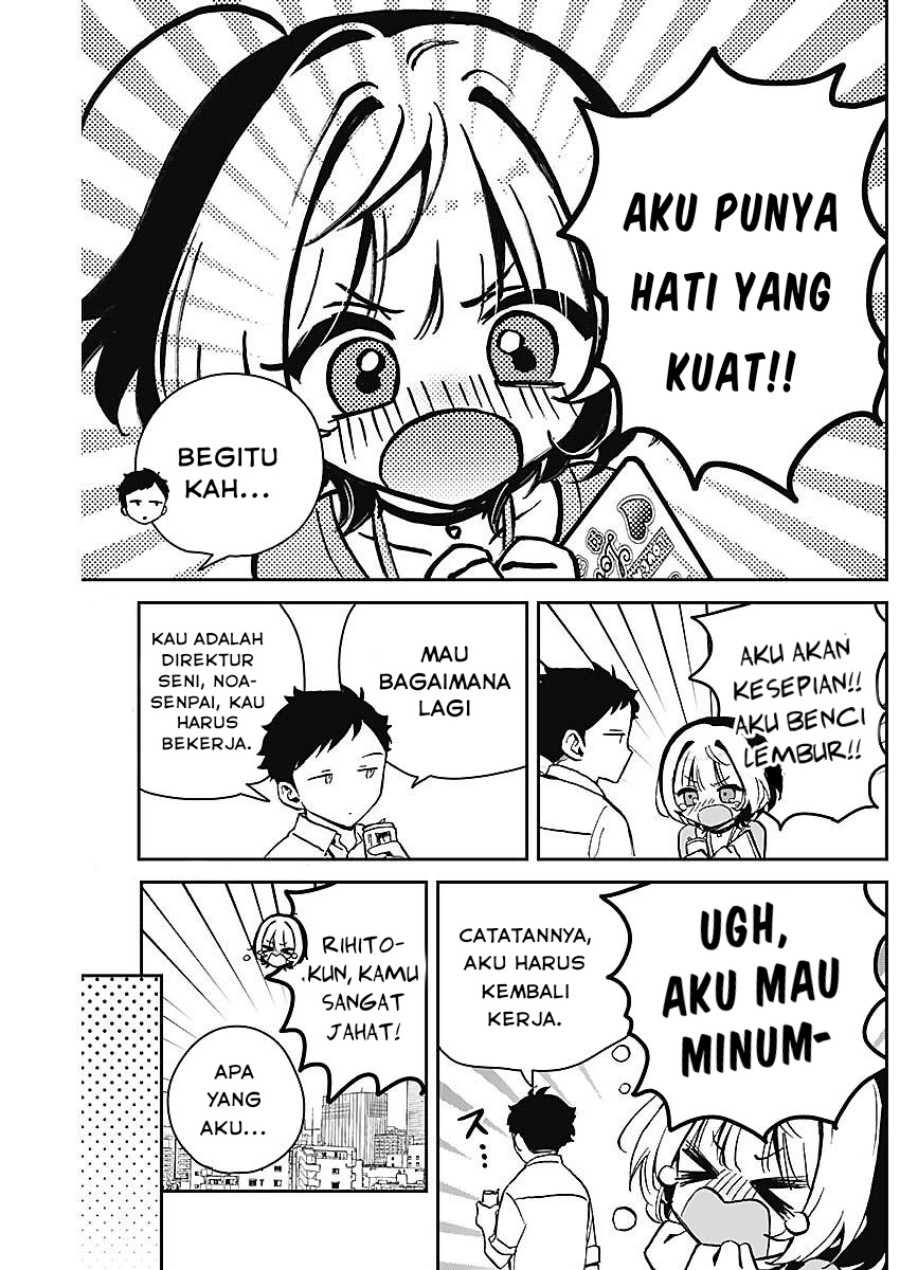 Noa-senpai wa Tomodachi Chapter 18 Bahasa Indonesia