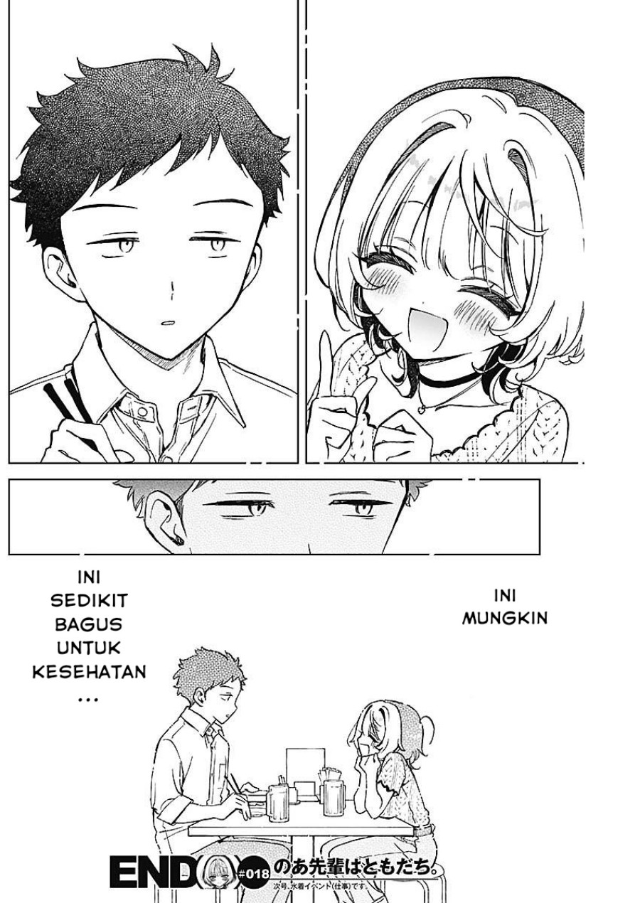 Noa-senpai wa Tomodachi Chapter 18 Bahasa Indonesia