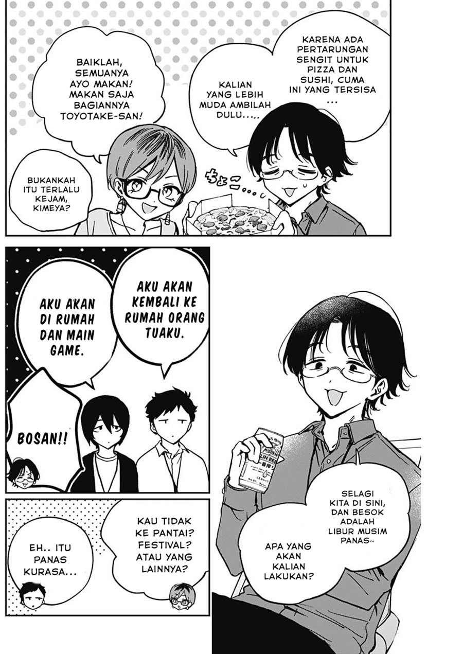 Noa-senpai wa Tomodachi Chapter 29 Bahasa Indonesia