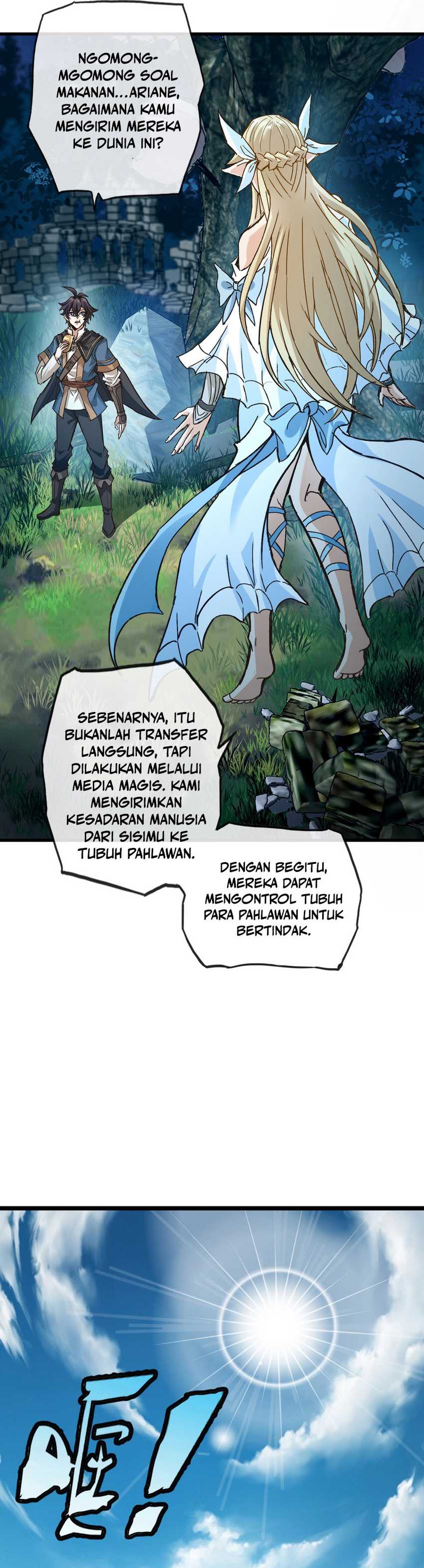 Noah’s Contract: I’m an NPC in Another World Chapter 02 Bahasa Indonesia