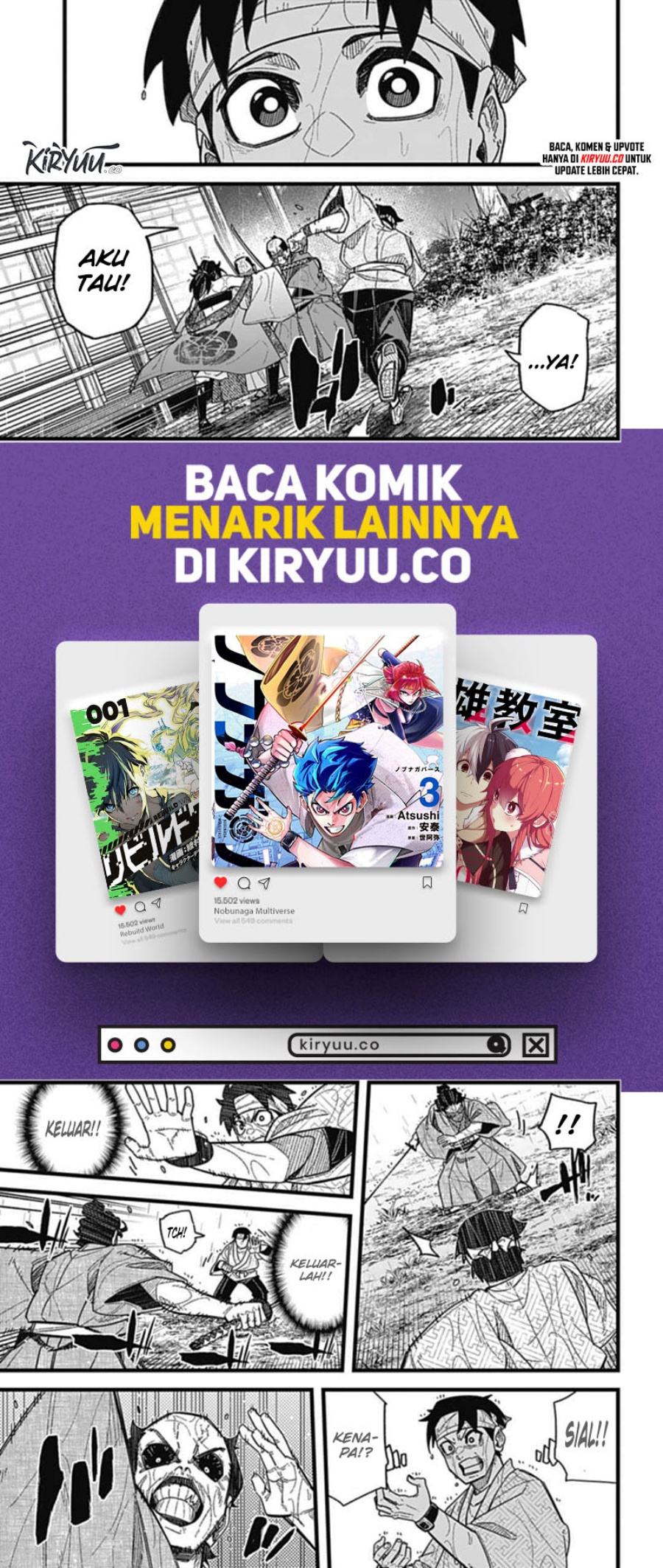 Nobunaga Multiverse Chapter 07.2 Bahasa Indonesia