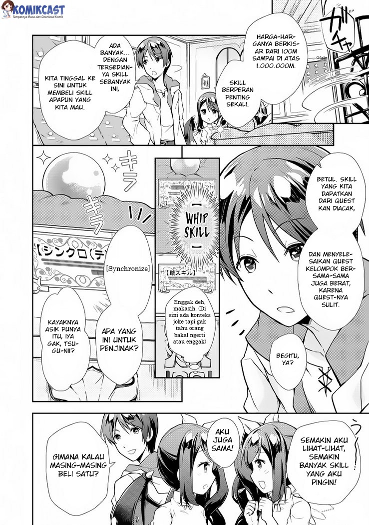 Nonbiri VRMMO-ki Chapter 04 Bahasa Indonesia