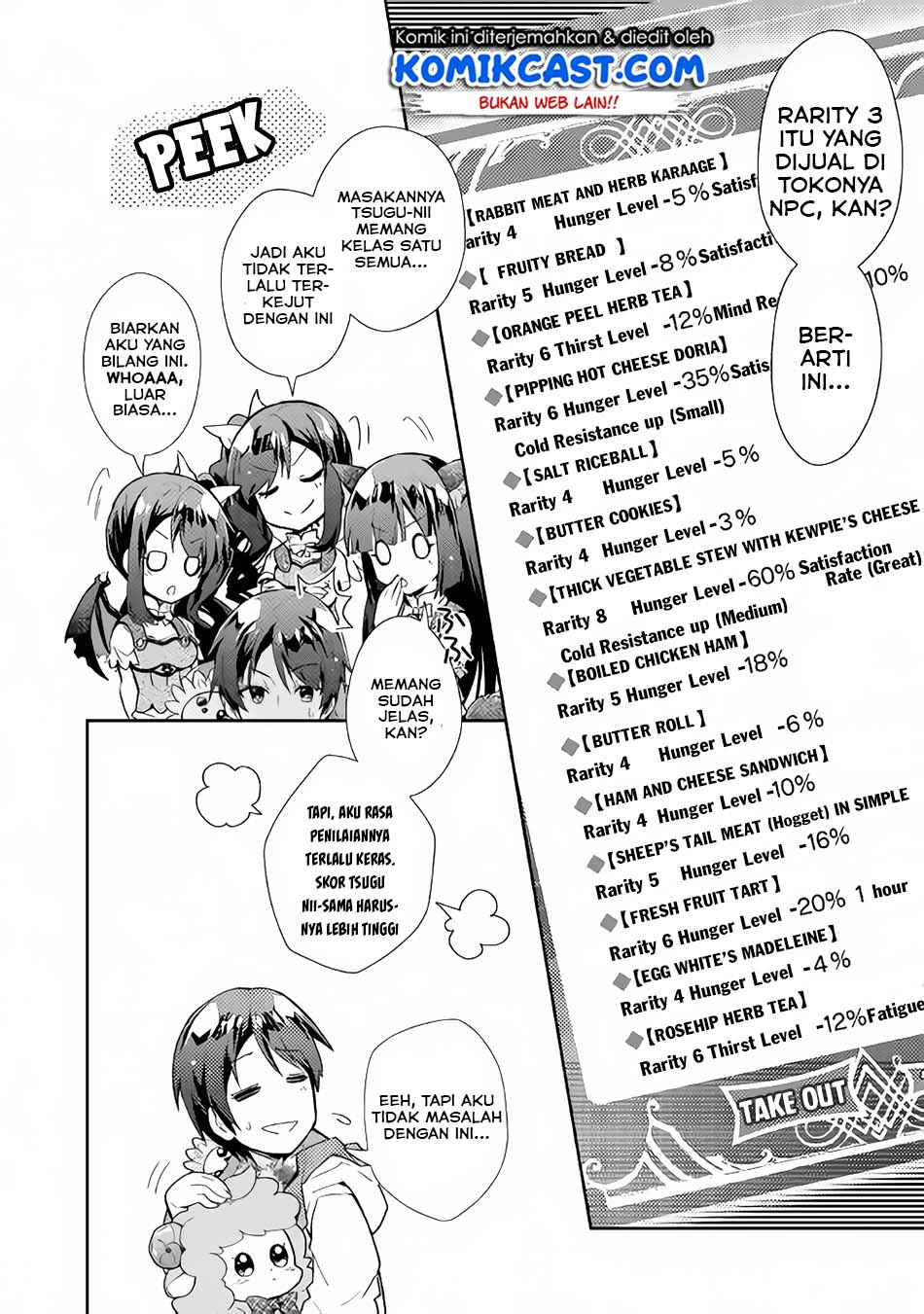 Nonbiri VRMMO-ki Chapter 27.1 Bahasa Indonesia