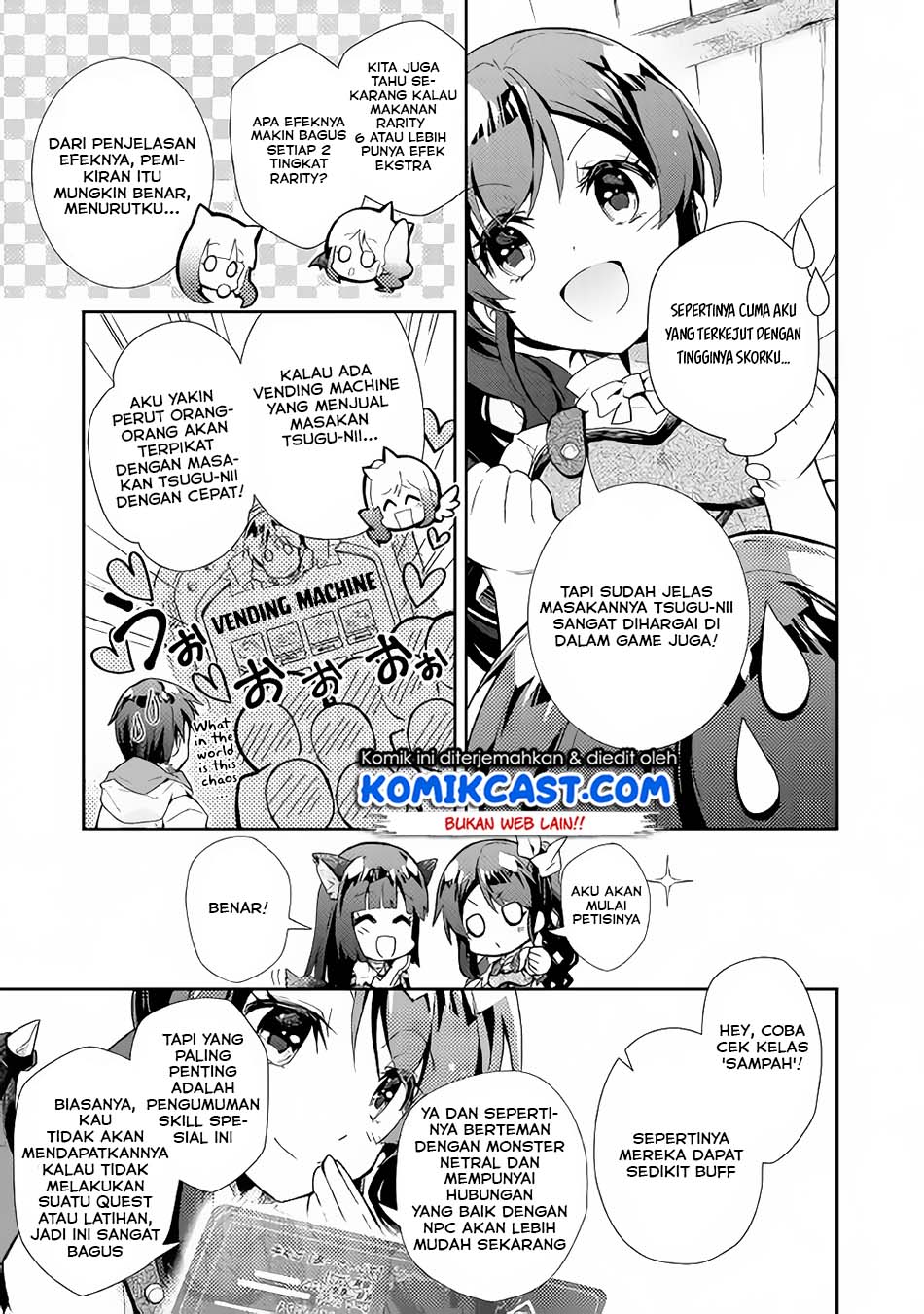 Nonbiri VRMMO-ki Chapter 27.1 Bahasa Indonesia