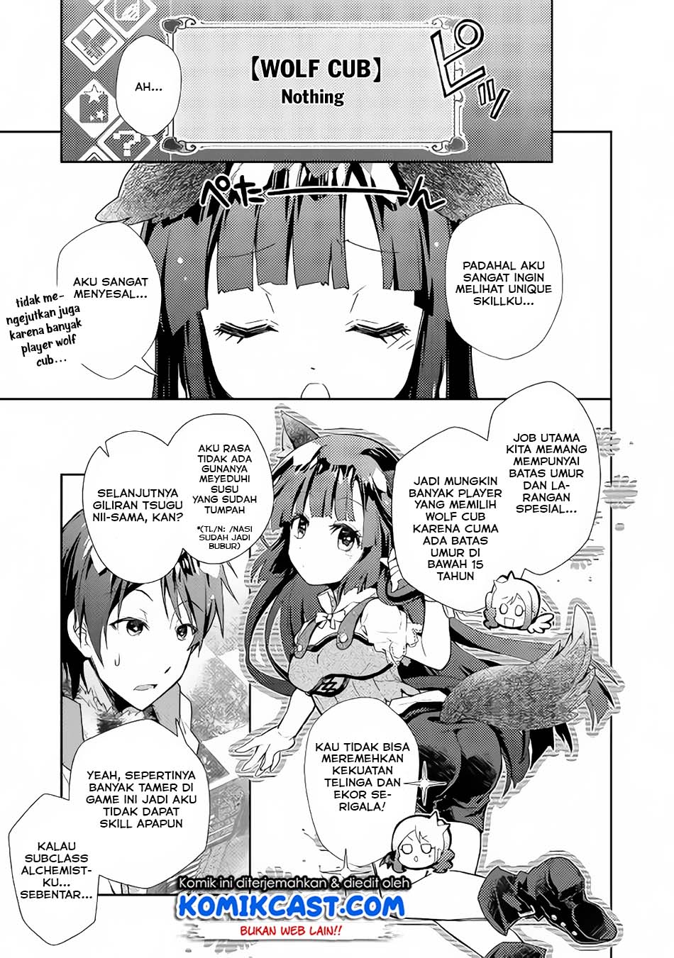 Nonbiri VRMMO-ki Chapter 27.1 Bahasa Indonesia