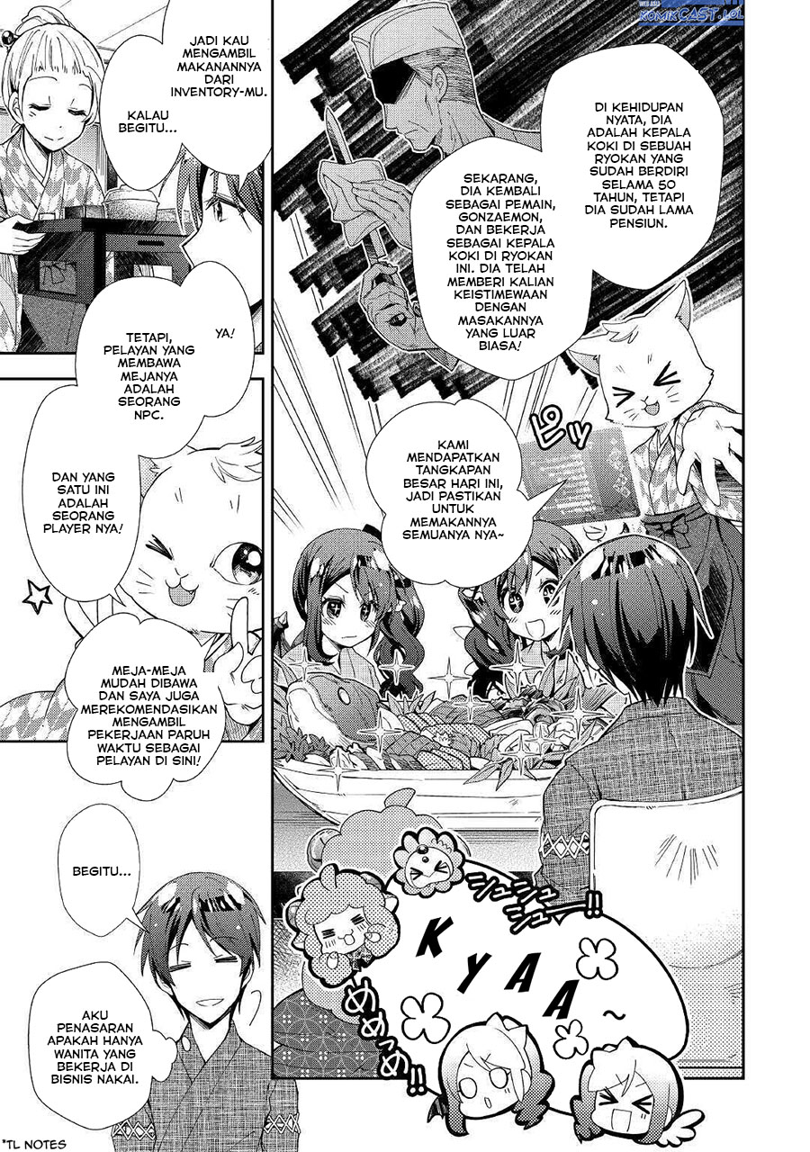 Nonbiri VRMMO-ki Chapter 55 Bahasa Indonesia