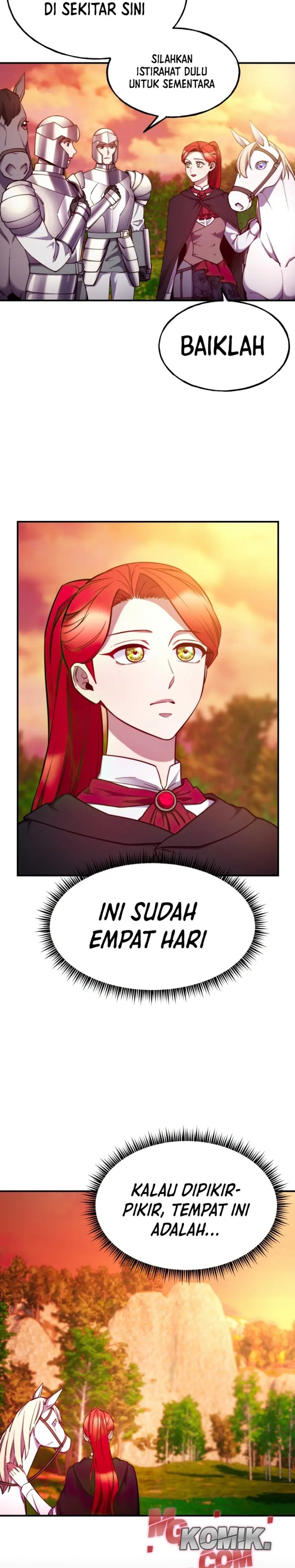 Not Just Anybody Can be An Evil Lady Chapter 97 Bahasa Indonesia