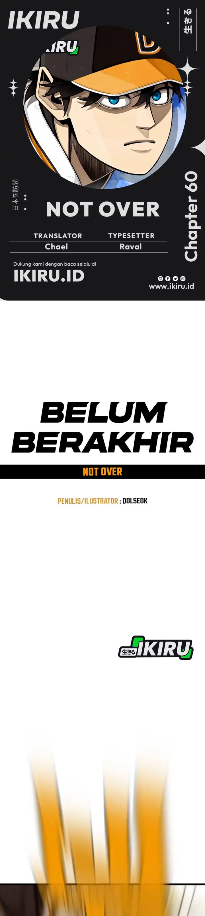 Not Over Chapter 60 Bahasa Indonesia