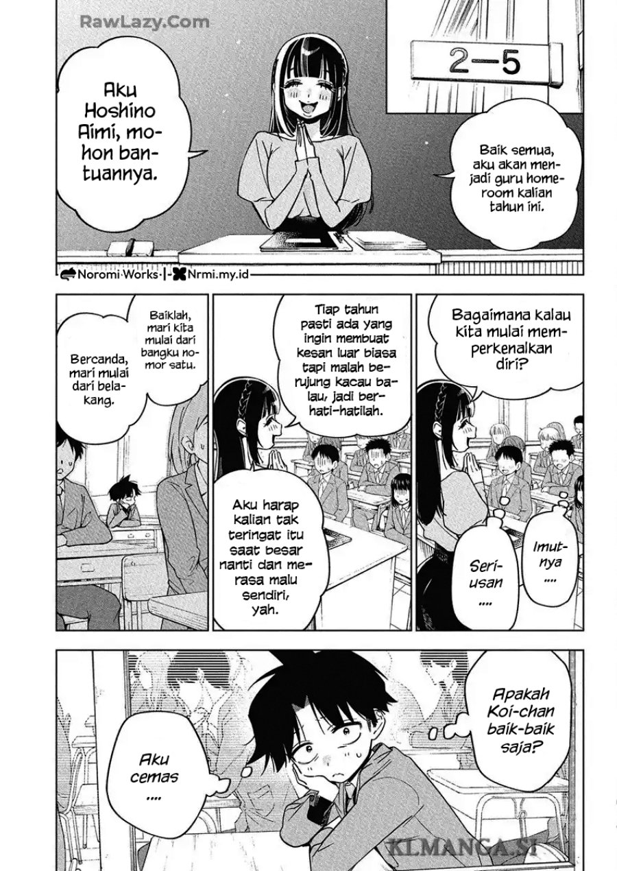 Now That We Draw (Kakunaru Ue wa) chapter 42