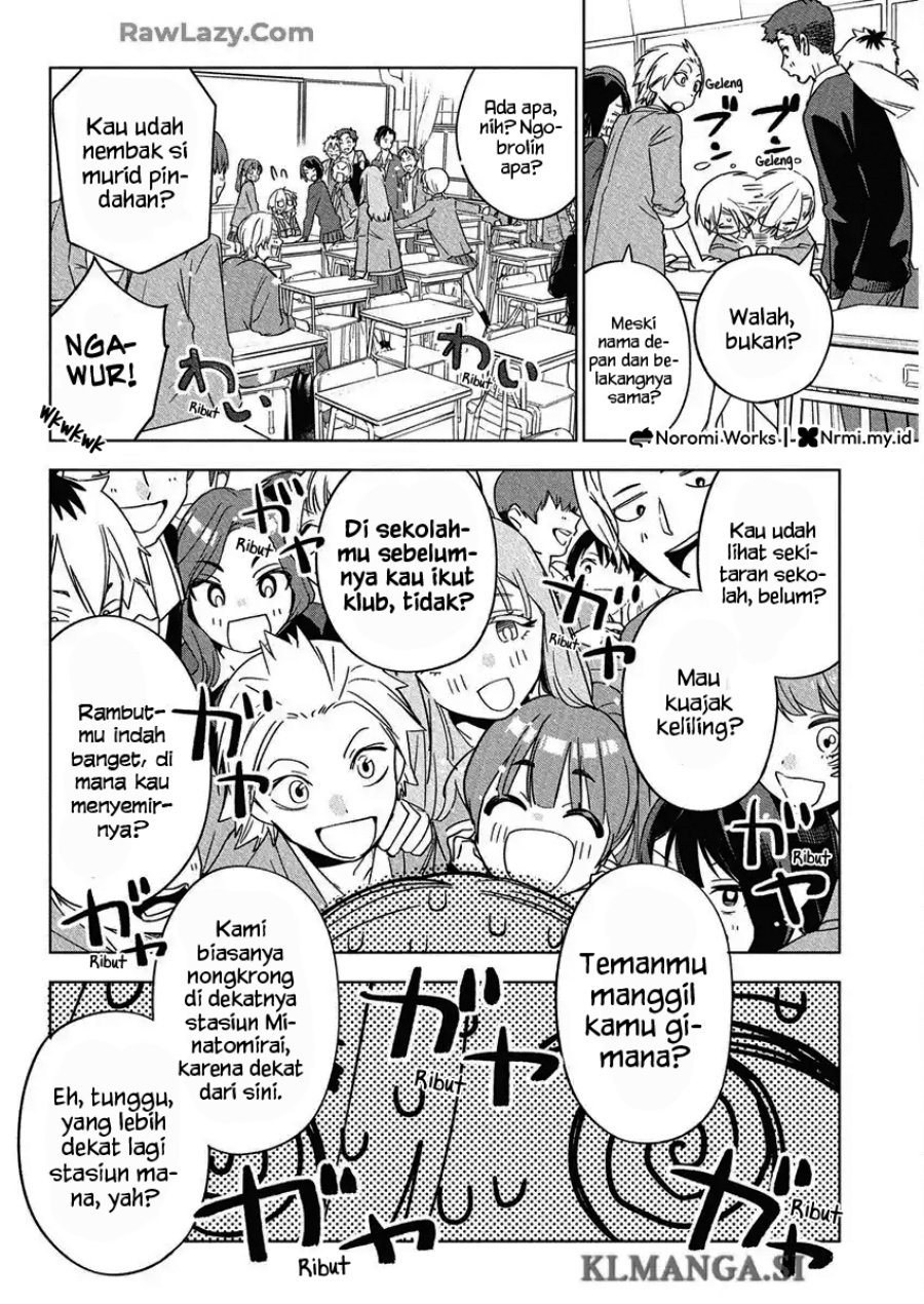 Now That We Draw (Kakunaru Ue wa) chapter 42