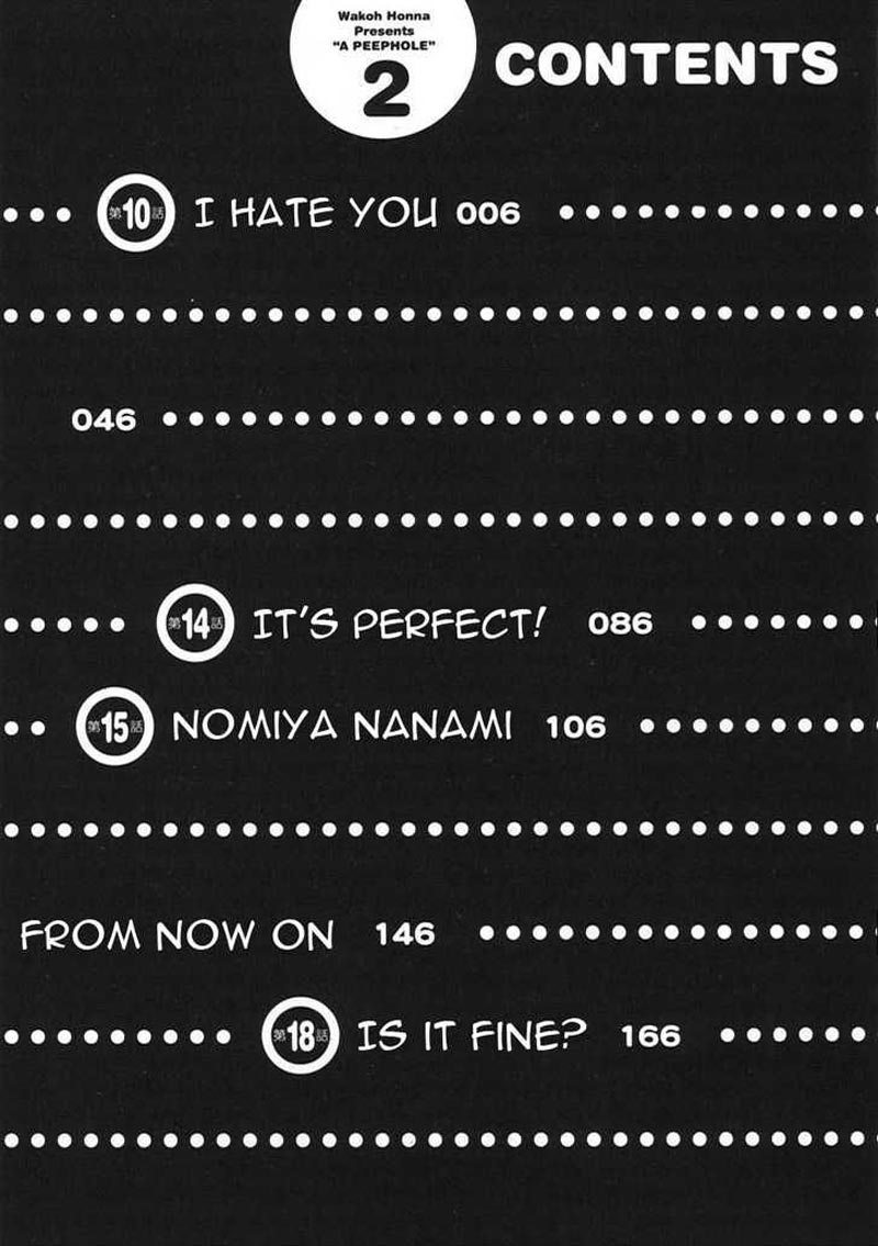 Nozoki Ana Chapter 10 Bahasa Indonesia