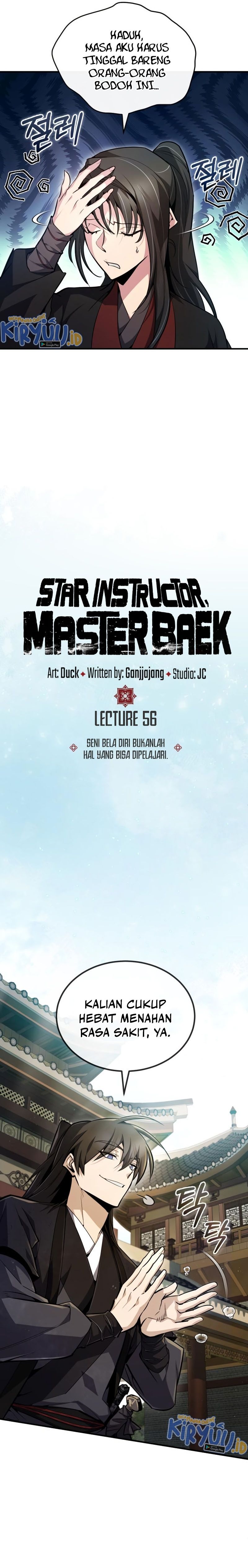Number One Star Instructor Master Baek chapter 56