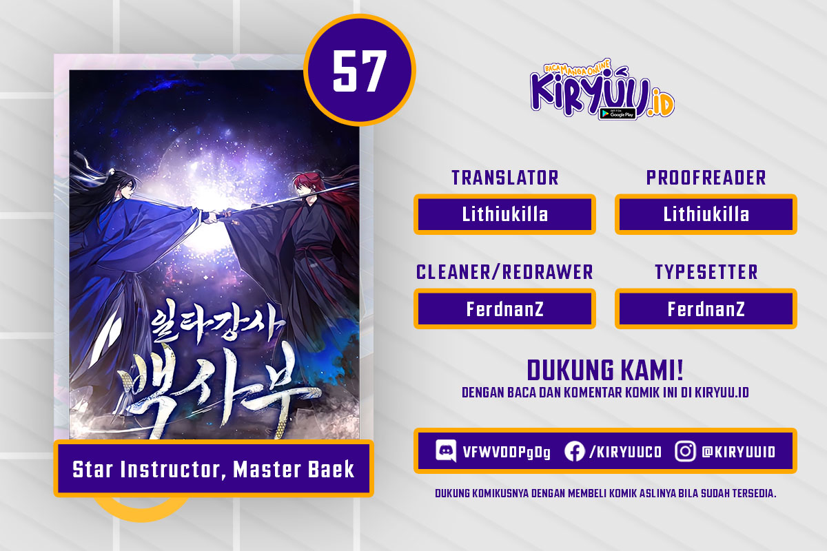 Number One Star Instructor Master Baek chapter 57