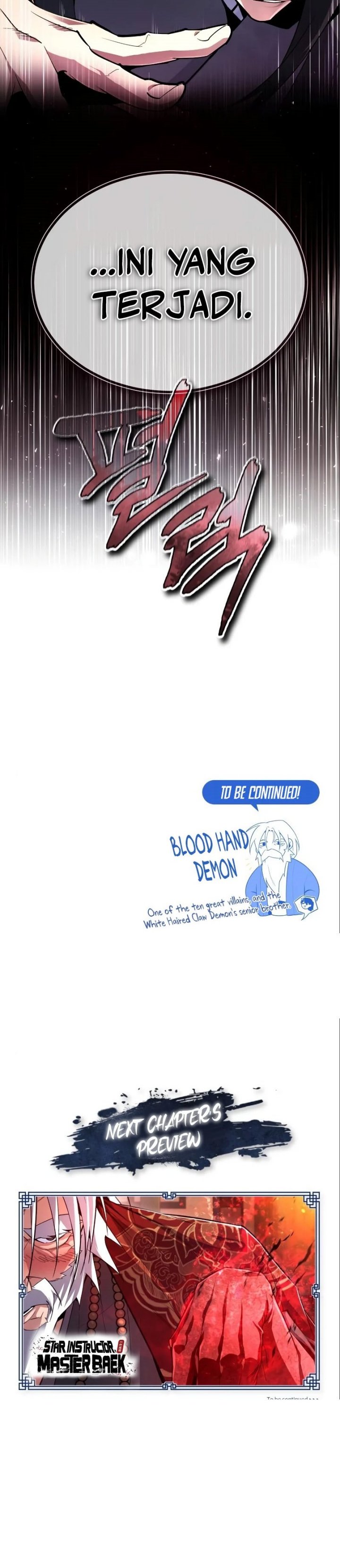 Number One Star Instructor Master Baek chapter 75