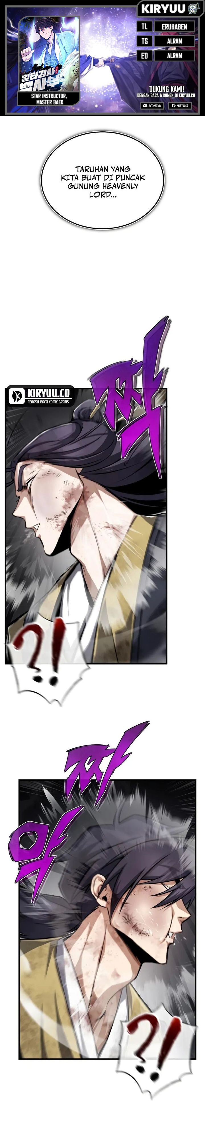 Number One Star Instructor Master Baek chapter 119