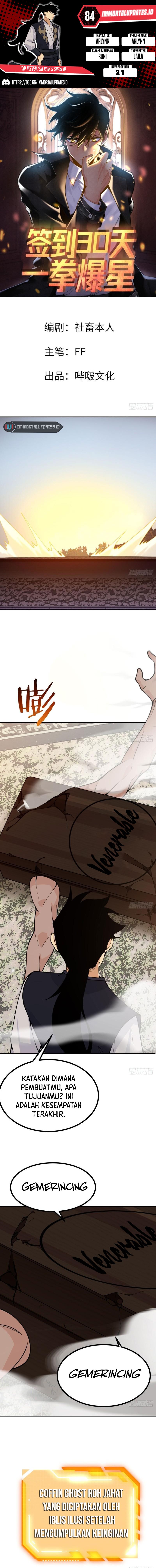 OP After 30 Days Of Sign-In Chapter 84 Bahasa Indonesia