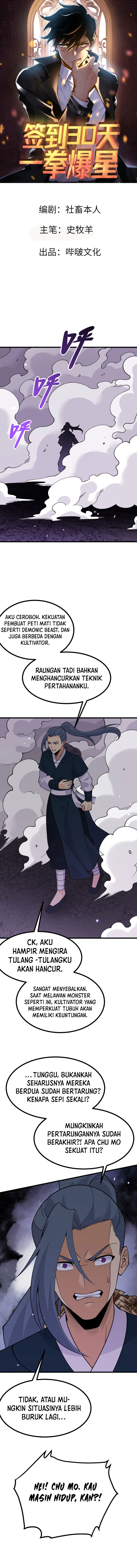 OP After 30 Days Of Sign-In Chapter 87 Bahasa Indonesia