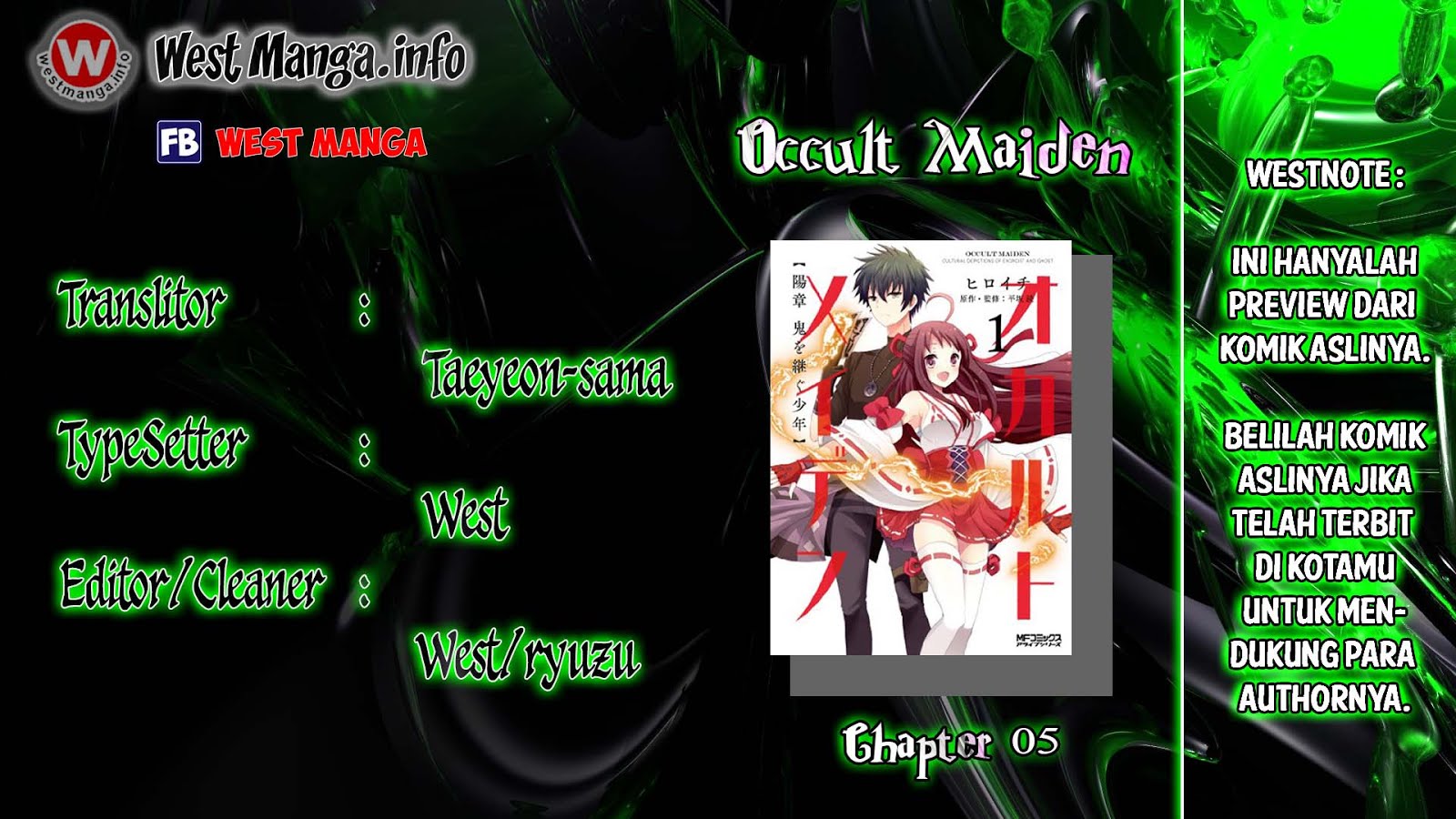 Occult Maiden: Hi Shou – Oni wo Tsugu Shounen chapter 5
