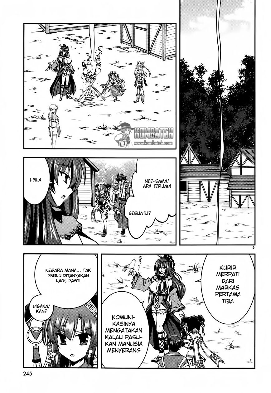 Ochitekita Ryuuou to Horobiyuku Majo no Kuni chapter 4