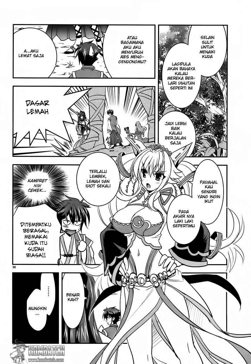 Ochitekita Ryuuou to Horobiyuku Majo no Kuni chapter 4