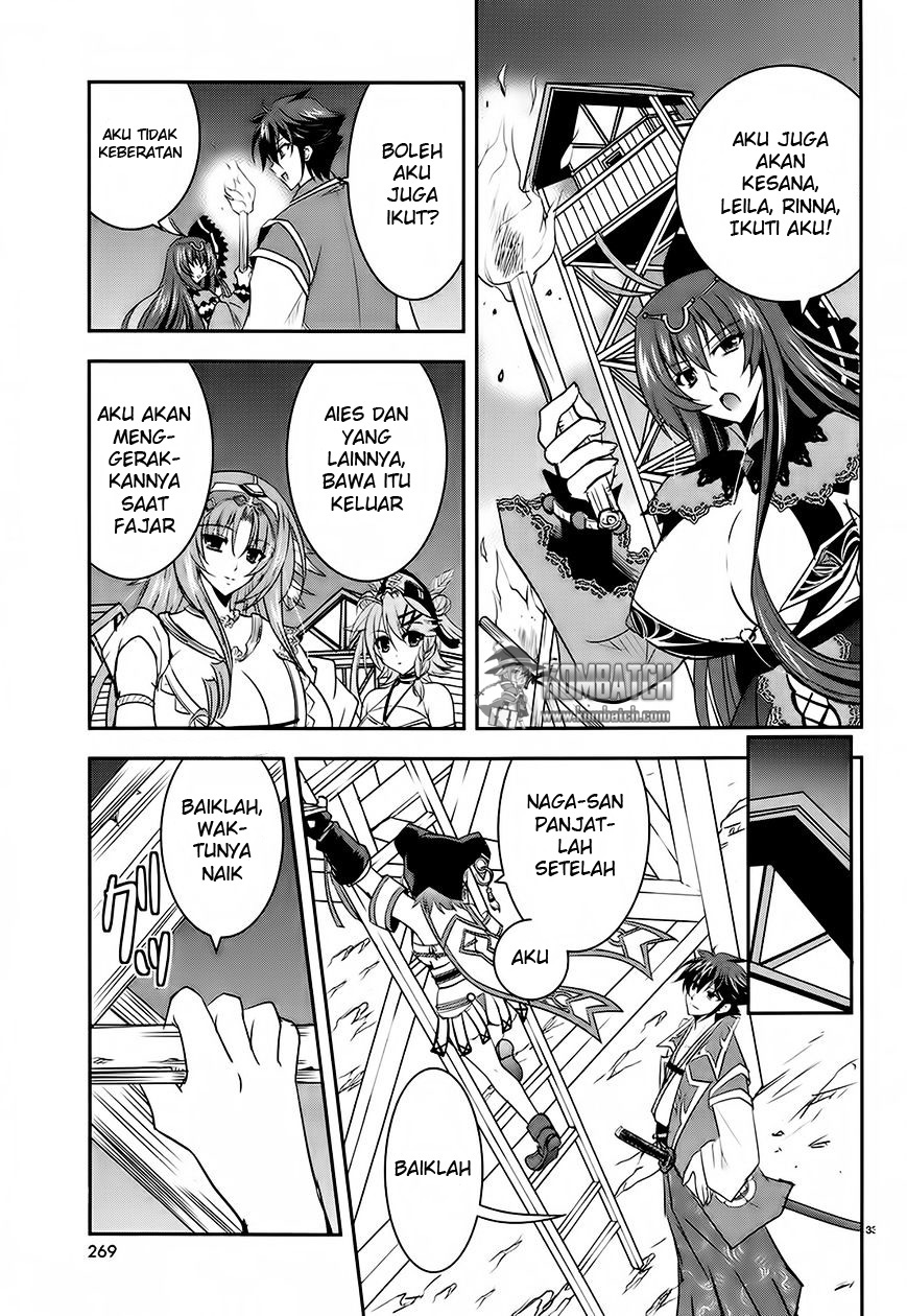Ochitekita Ryuuou to Horobiyuku Majo no Kuni chapter 4