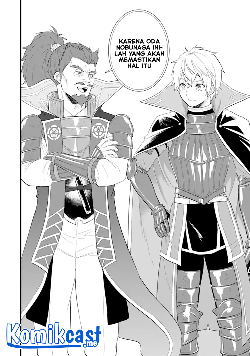 Oda Nobunaga to Iu Nazo no Shokugyo ga Mahou Kenshi yori Cheat Dattanode, Oukoku wo Tsukuru Koto ni Shimashita chapter 40