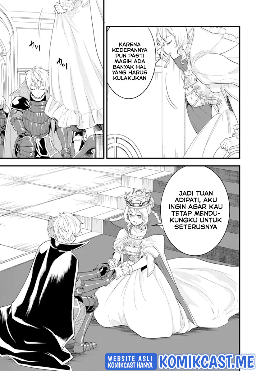 Oda Nobunaga to Iu Nazo no Shokugyo ga Mahou Kenshi yori Cheat Dattanode, Oukoku wo Tsukuru Koto ni Shimashita Chapter 42.1 Bahasa Indonesia