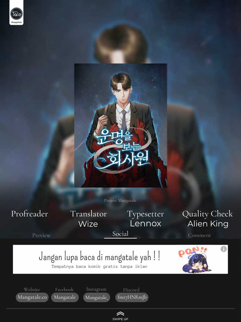 Office Worker Who Sees Fate Chapter 62 Bahasa Indonesia