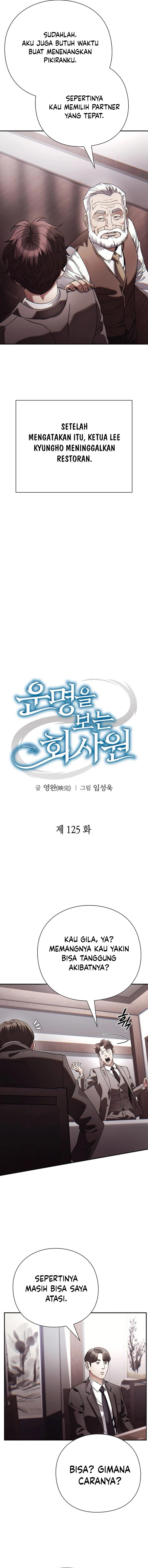 Office Worker Who Sees Fate Chapter 125 Bahasa Indonesia