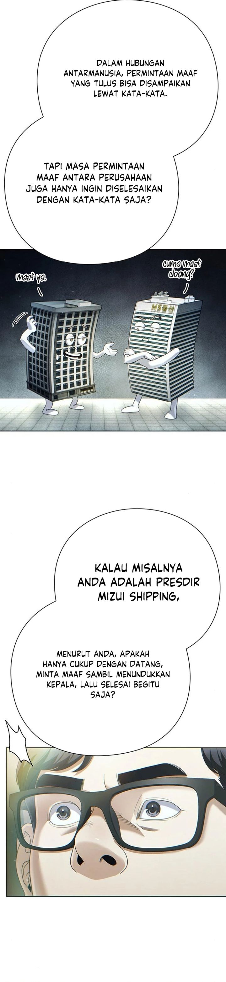 Office Worker Who Sees Fate Chapter 134 Bahasa Indonesia